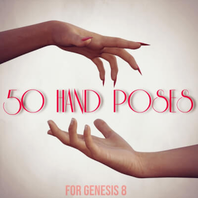 Hands - Pose Pack For G8F And G8M