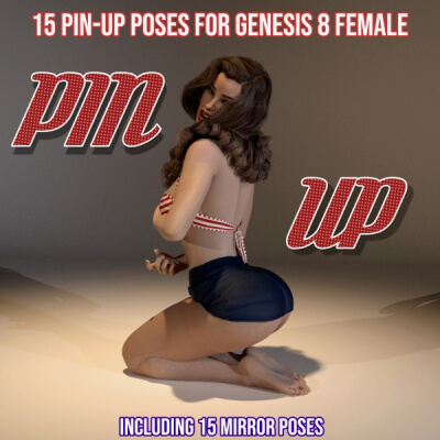 Pin-Up - Pose Pack for G8F