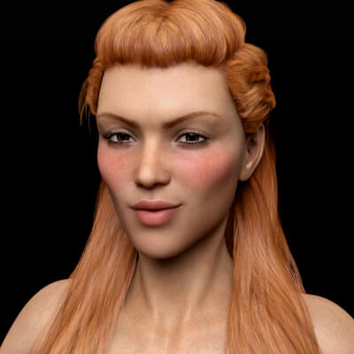 Character Andrea for Genesis 8 and 8.1 F