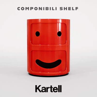 Kartell Componibili Smiling Face Kids Nightstand 1