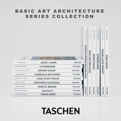 Taschen Basic Art Architecture Book Collection by Orlans_3D-Studio