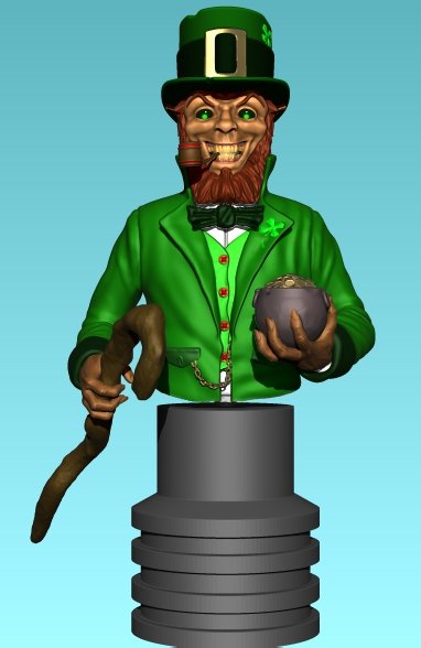 Leprechaun - 3D Model by Otaviano
