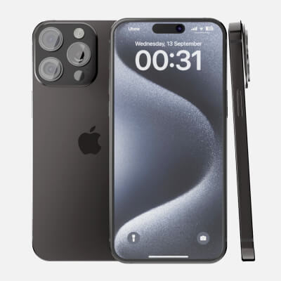 Apple iPhone 15 Pro Max Black Titanium