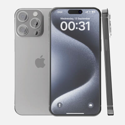 Apple iPhone 15 Pro Max Natural Titanium