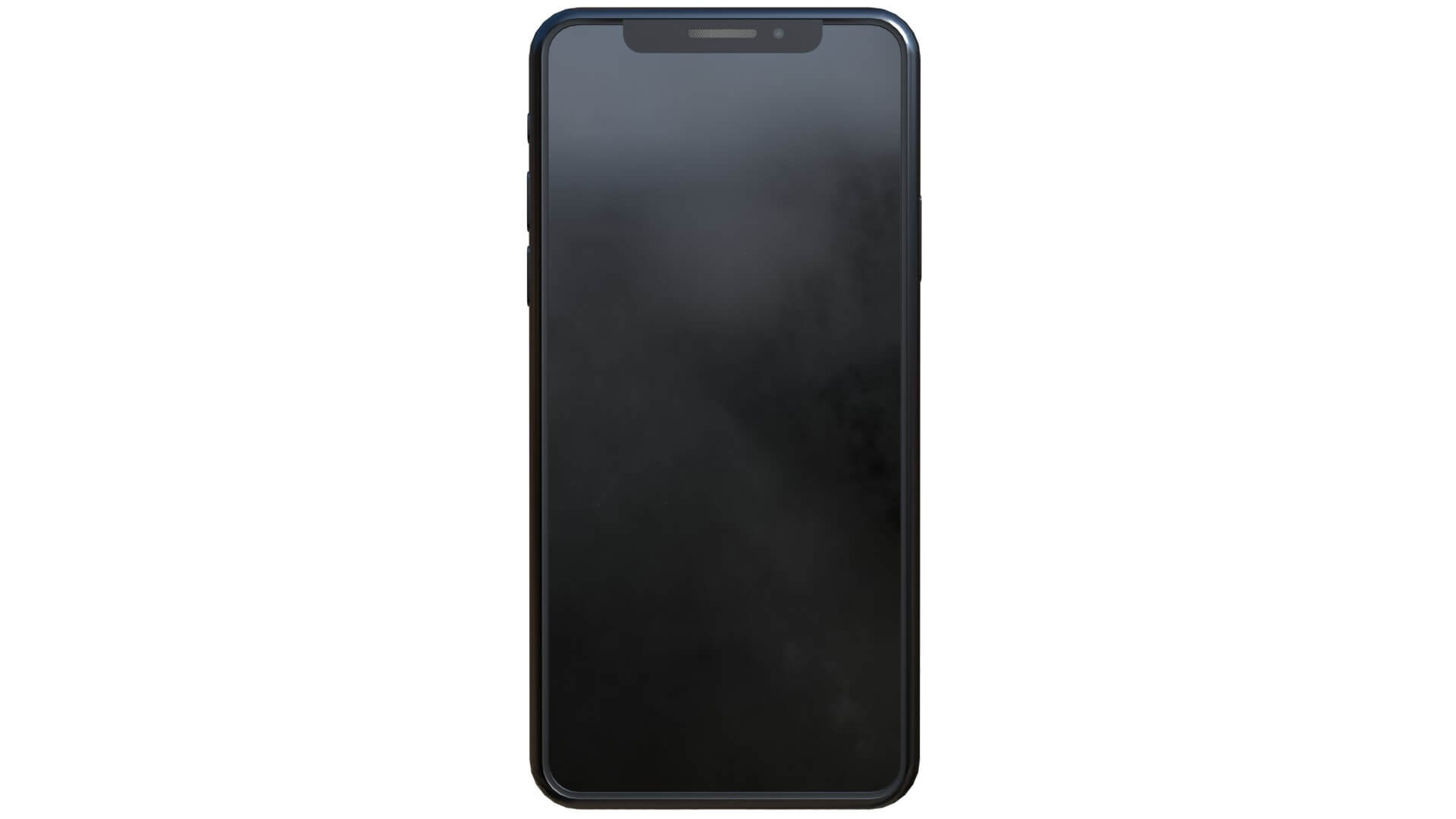 Black Generic Smartphone - 3D Model by Ottto3d