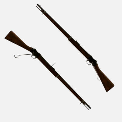 British 1887 Martini-Henry Mark IV Rifle