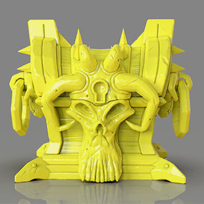 Demon Stylized Treasure Chest