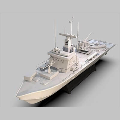 Iranian Warship Torpedoes