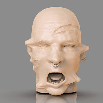 Prisoner Tortured Head