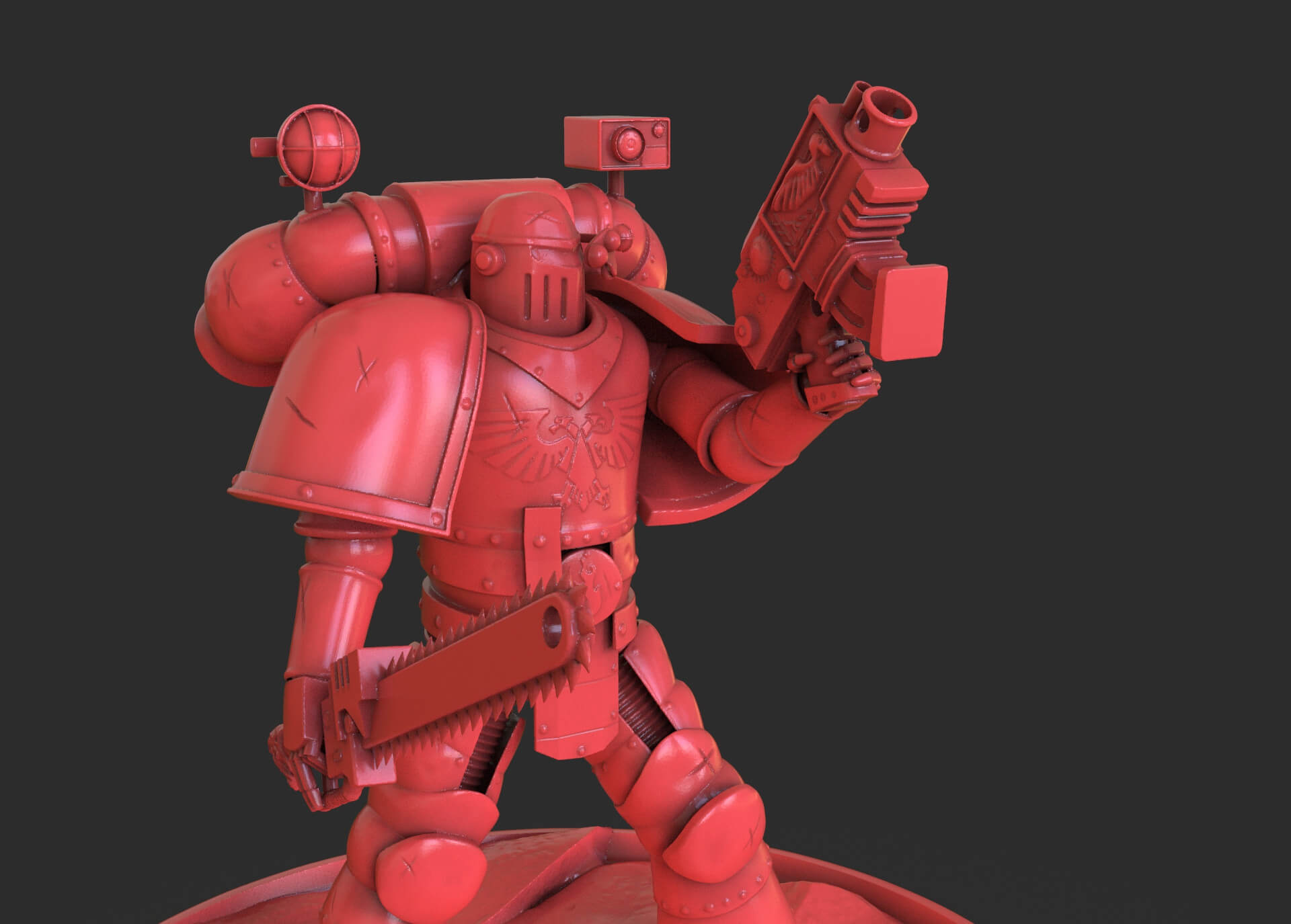 Space Marine Armor 3D Print Model by PaburoVIII