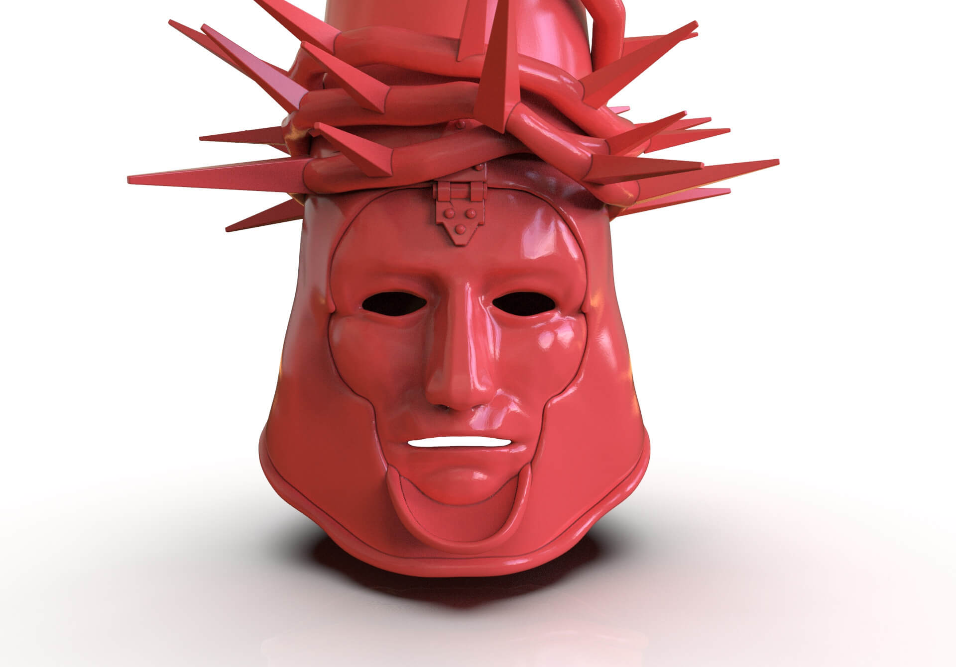 The Penitent One Helmet Blasphemous Stoic Mask 3D Print Model by
