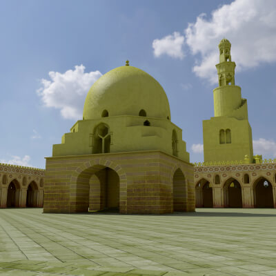 Mosque of Ibn Tulun 3D by Painterpilot