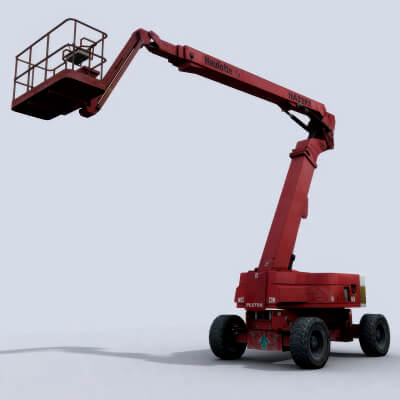 Jr Picker Cherry Picker - 3D Model by Papillion