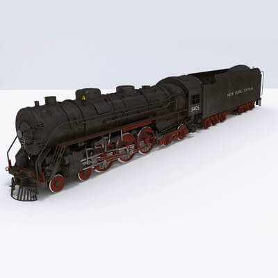 Train Steam Locomotive