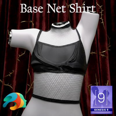Base Net Shirt for Genesis 9