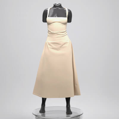 Casual Day Dress for Genesis 9