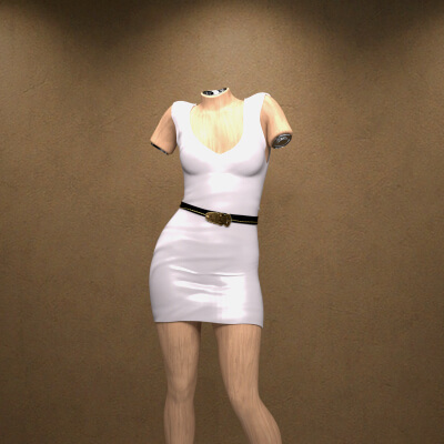 Gold Chain Dress for Genesis 9