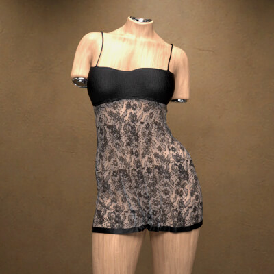 Lace Dress for Genesis 9