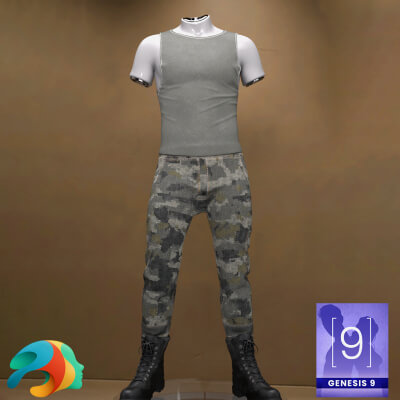 Outdoor Outfit for Genesis 9