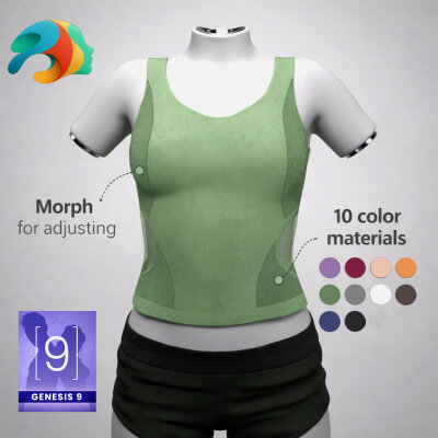 Side-Cut Top for Genesis 9