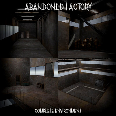 Abandoned Factory Environment by Pawngame