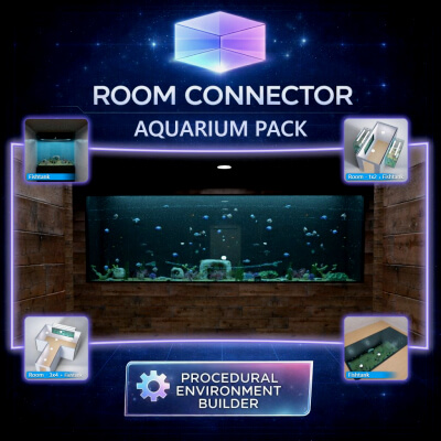Aquarium Pack for Room Connector and Room Builder by Pawngame