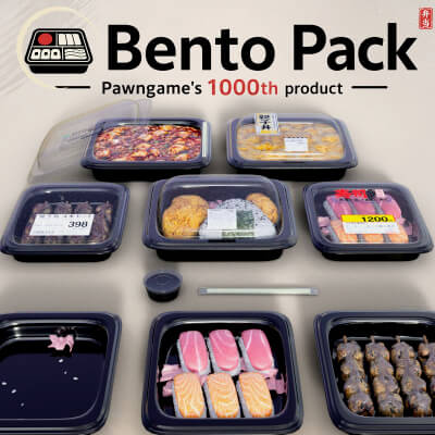 Bento Boxes Pack by Pawngame