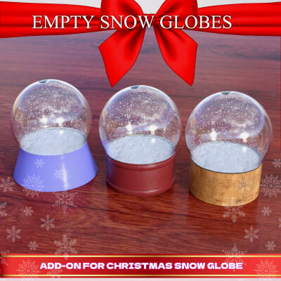 Christmas Snow Globe Add-on by Pawngame