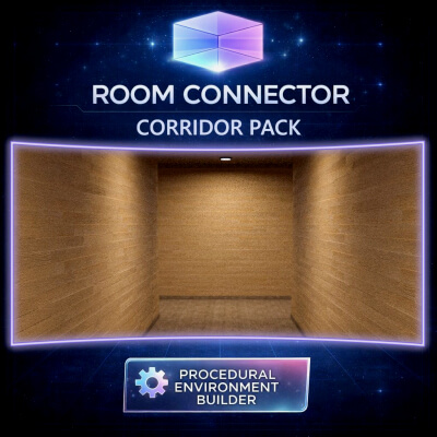 Corridor Pack for Room Connector and Room Builder by Pawngame