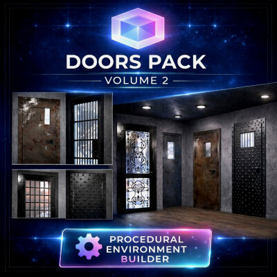 Doors Pack Volume 2 for Room Builder by Pawngame