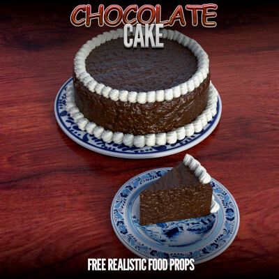 Free Chocolate Cake by Pawngame