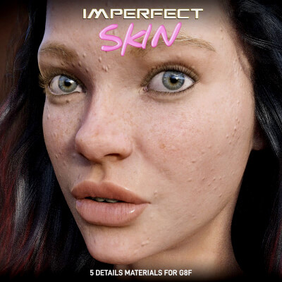 Imperfect Face Skin for Genesis 8 Female
