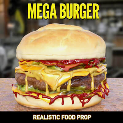 Mega Cheese Burger by Pawngame