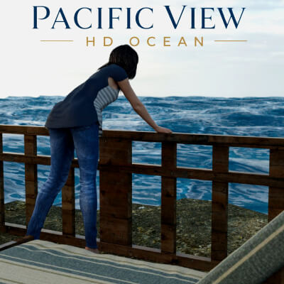 Pacific View Terrace HD Ocean Add-On by Pawngame