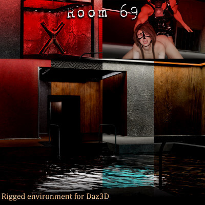 Room 69 Environment by Pawngame
