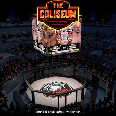 The Coliseum MMA & Wrestling Environment by Pawngame