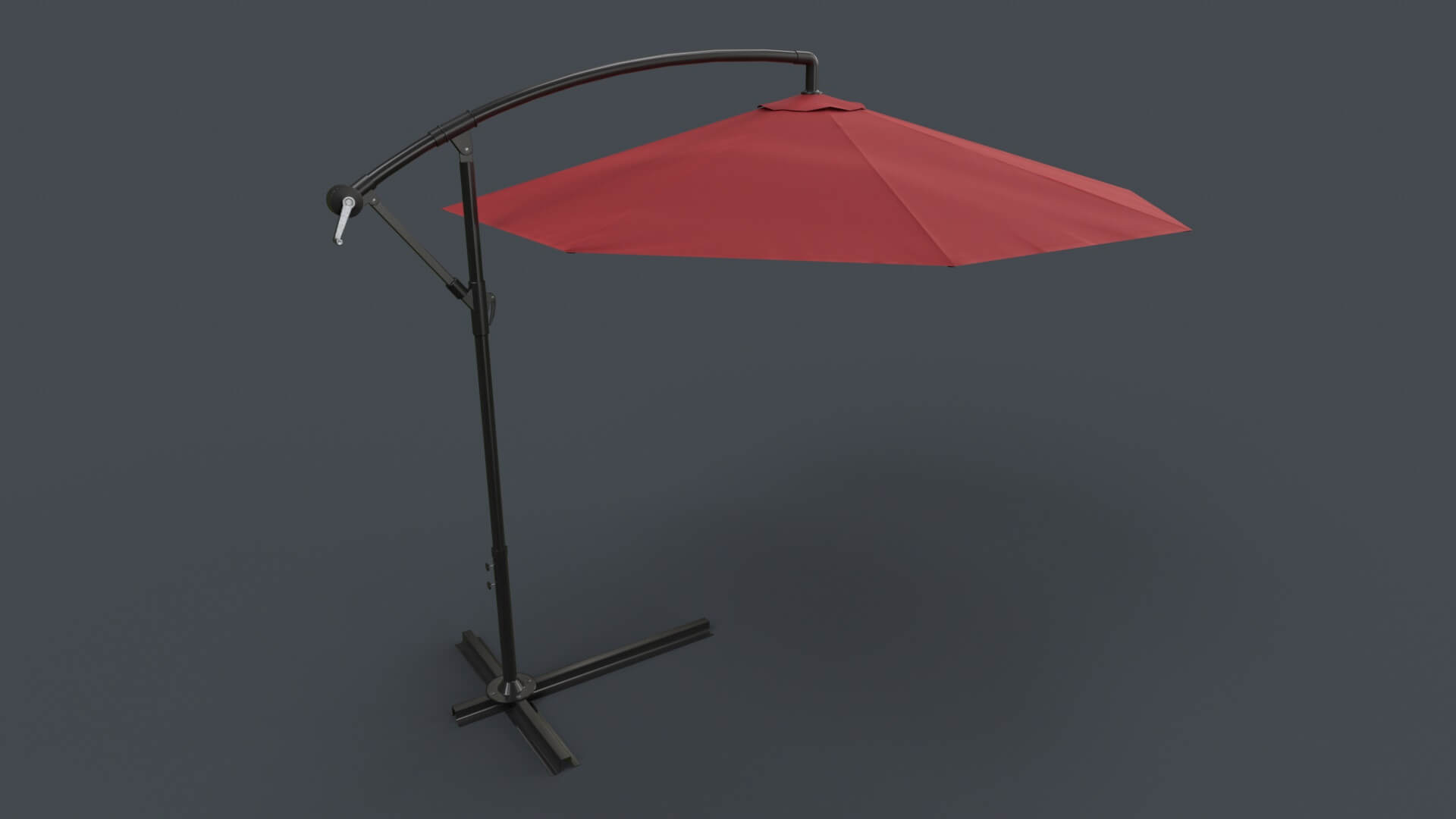 Cantilever Parasol 3D Model by PBR Cool