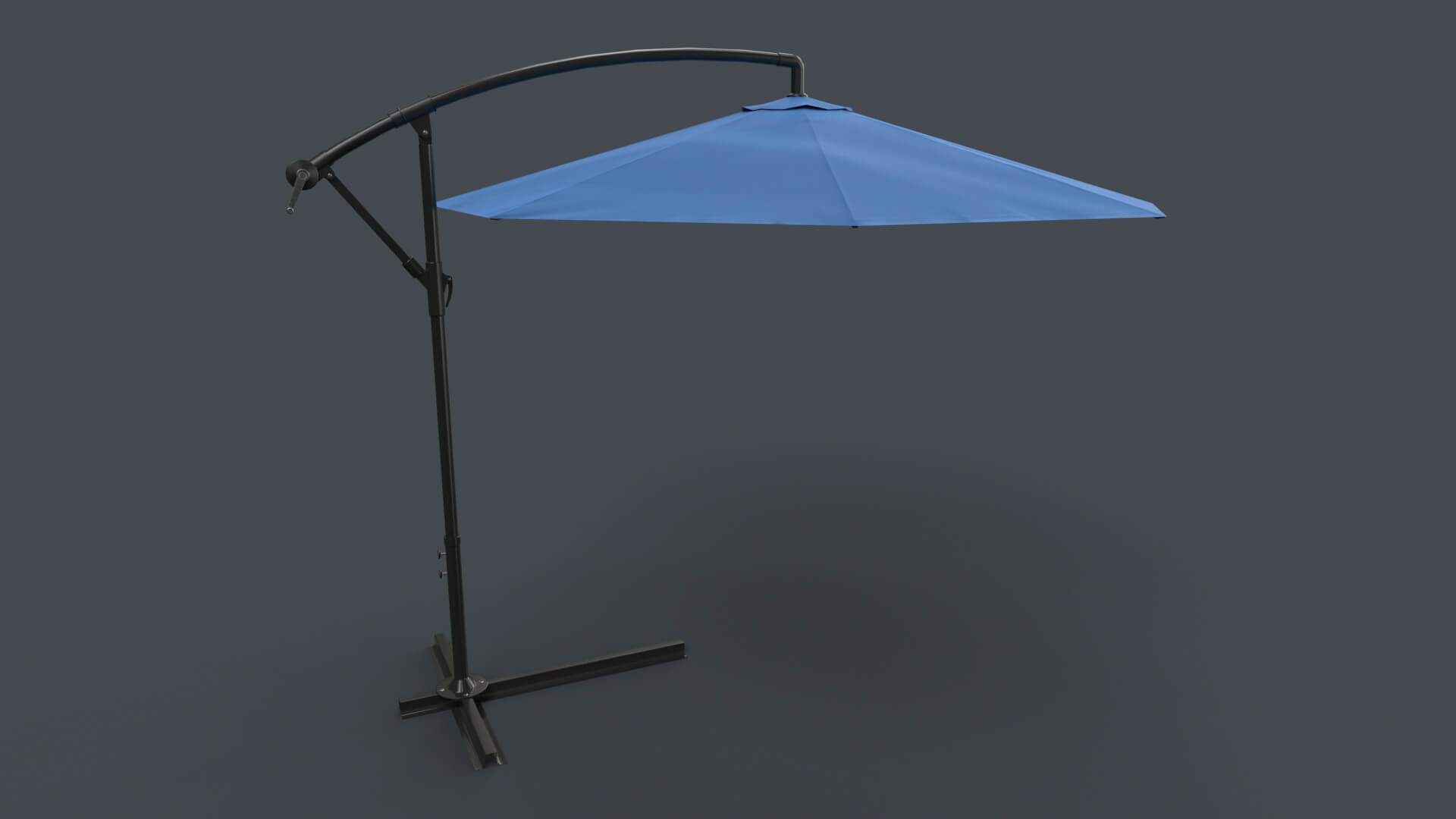 Cantilever Parasol 3D Model by PBR Cool