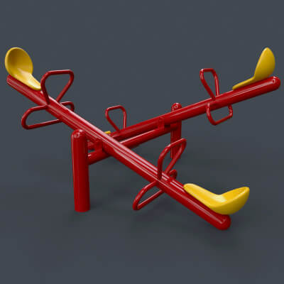 Modular Outdoor See Saw Playground C