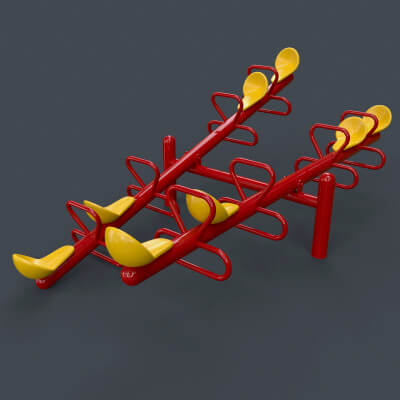 Modular Outdoor See Saw Playground D