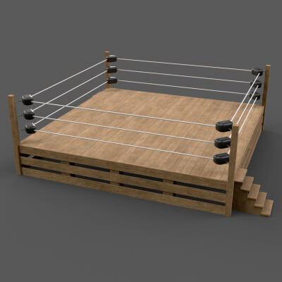 Modular Wood Wrestling Rings 20ftx20ft