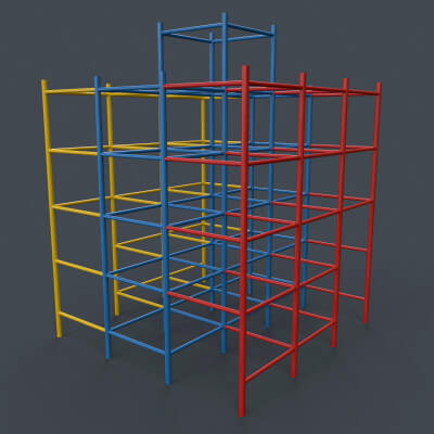 Outdoor Playground Steel Climbing Bars A