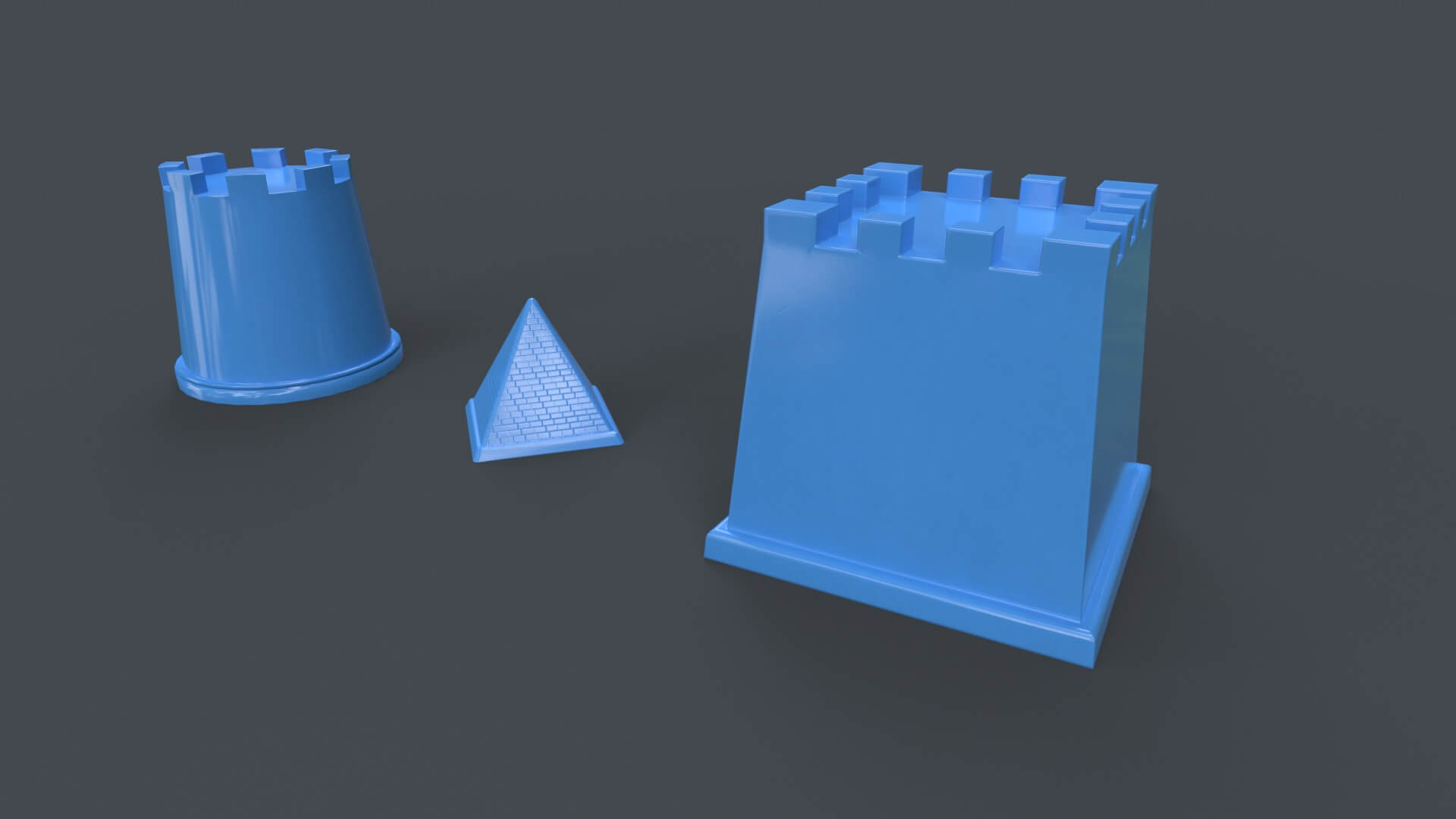 Outdoor Wooden Sandbox Hexagon C - 3D Model by PBR Cool