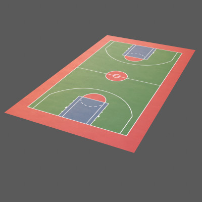 Basketball Court Floor