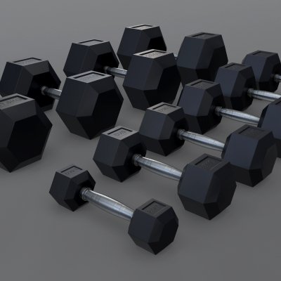 Hexagon Dumbbell 2.5KG-30KG