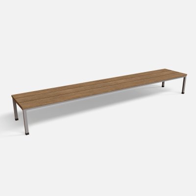 Locker Room Seat Bench 04