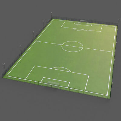 Modular Outdoor Soccer and Football Field