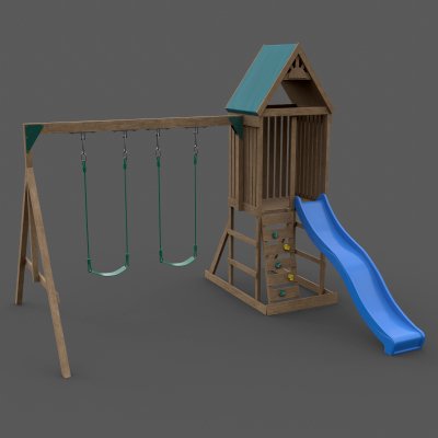 Playground Jungle Gym 01
