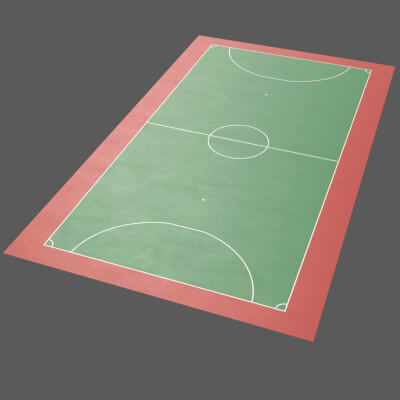 Soccer and Football Court Floor