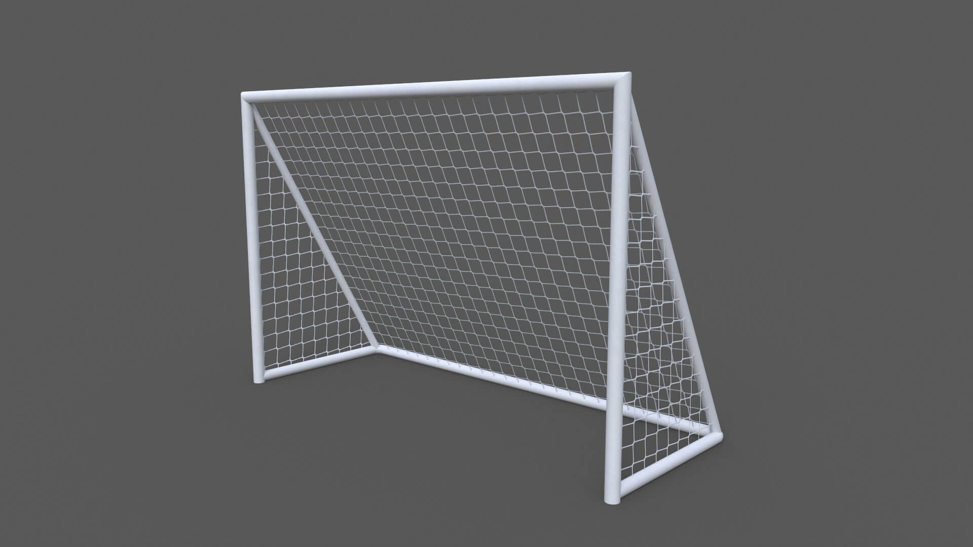 Soccer Football Goal Post A 3D Model by PBR Cool
